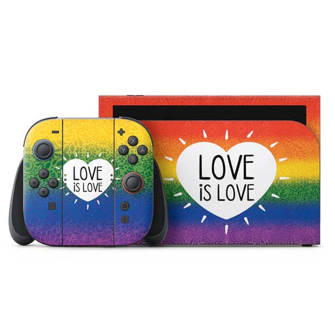 Love Is Love Rainbow Nintendo Skins